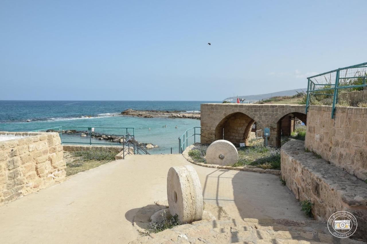 Ferienwohnung Achziv Sea&Sun Gesher HaZiv Exterior foto